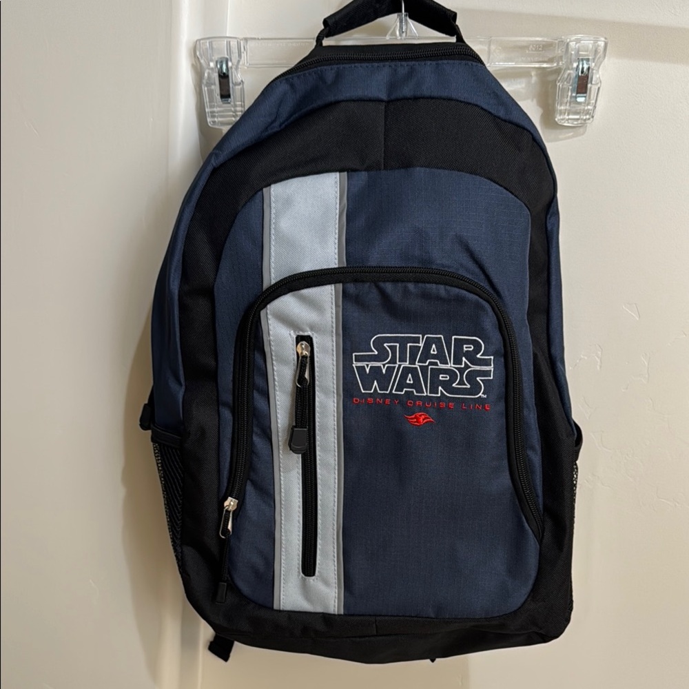 Disney Cruise Line Star Wars Navy and Black Backpack NWOT